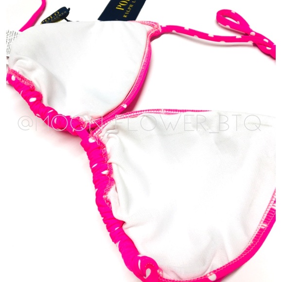 Polo Ralph Lauren Polka Dot Bikini Top - Picture 7 of 12